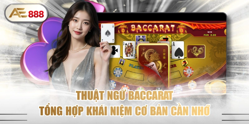 Thuật Ngữ Baccarat - Tổng Hợp Khái Niệm Cơ Bản Cần Nhớ